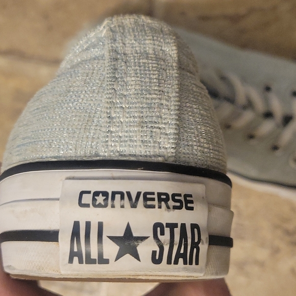 Light blue Converse - Picture 4 of 4